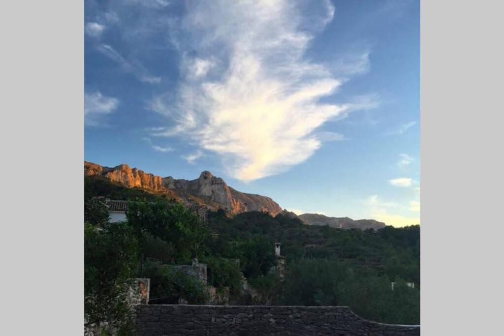 Casa Nicole Naturaleza, Montanas Y Piscina Privada En Alicante Carroja 外观 照片