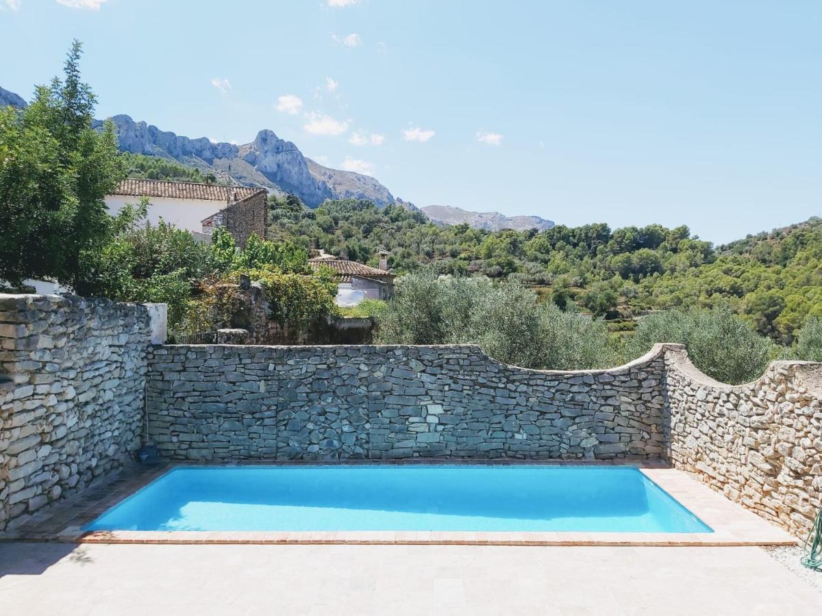 Casa Nicole Naturaleza, Montanas Y Piscina Privada En Alicante Carroja 外观 照片