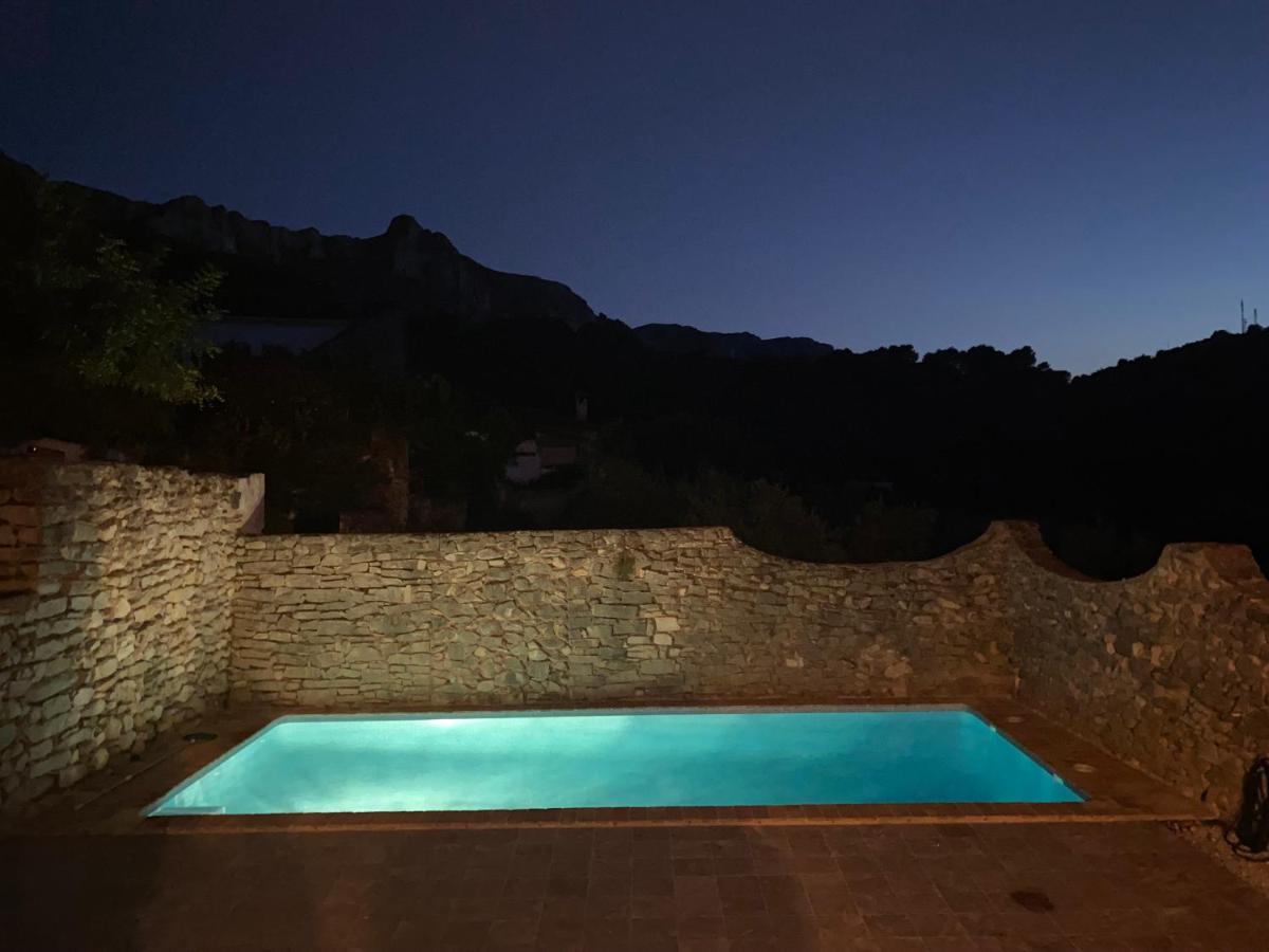 Casa Nicole Naturaleza, Montanas Y Piscina Privada En Alicante Carroja 外观 照片